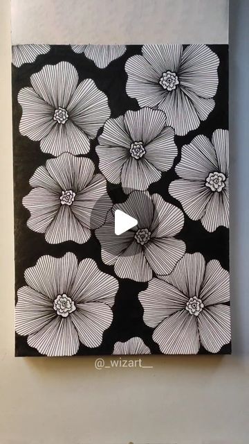 Zen Tangle Flowers, Zentangle Patterns Flower, Zen Ideas, Tangled Flower, Zentangle Flowers, Zentangle Doodle, Tangle Doodle, Zen Doodle, Flower Doodles