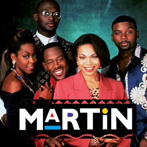 Martin Lawrence Show, Martin And Gina, Black Sitcoms, Black Tv Shows, Martin Show, 90s Tv Shows, 90s Sitcoms, Martin Lawrence, Childhood Tv Shows