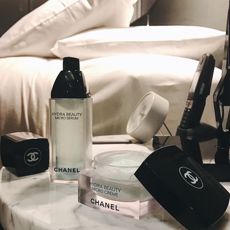 Chanel Hydra Beauty keeps getting better! - Silverkis' World Importance Of Hydration, Chanel Hydra Beauty, Skin Tea, Chanel Les Beiges, Mademoiselle Chanel, Turning 40, Camellia Oil, Bath Water, Brow Brush