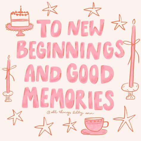 2024 mood !!! Fresh starts and super fun and happy memories🌟 Pretty Messages, Letter Board Ideas, Positive Prints, Subliminal Messages, Fresh Starts, A New Start, Poster Inspiration, My Memories, Pink Quotes