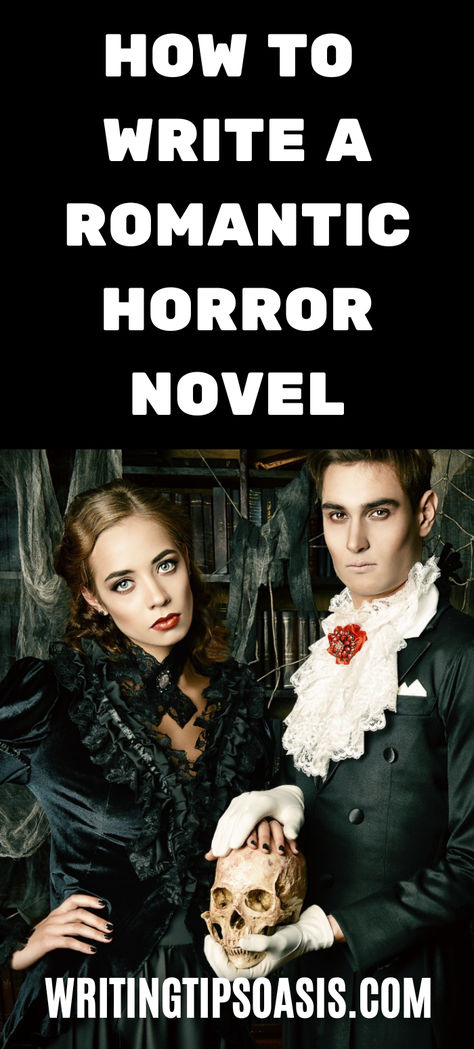 how to write a romantic horror novel Writing A Horror Novel, Horror Storyboard, Horror Writing Tips, Romantic Horror, Gothic Fiction, Thriller Novels, Writing Things, Aspiring Author, Horror Fiction