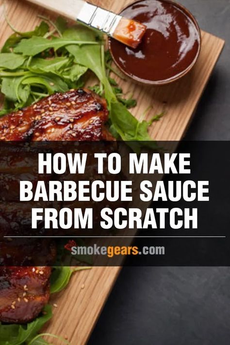 Basic Bbq Sauce Recipe, Diy Barbecue Sauce, Barbecue Sauce For Ribs, Home Made Bbq Sauce, How To Make Barbecue, Homemade Barbeque Sauce, Homemade Barbecue Sauce Recipe, Barbeque Sauce Recipe, Easy Bbq Sauce