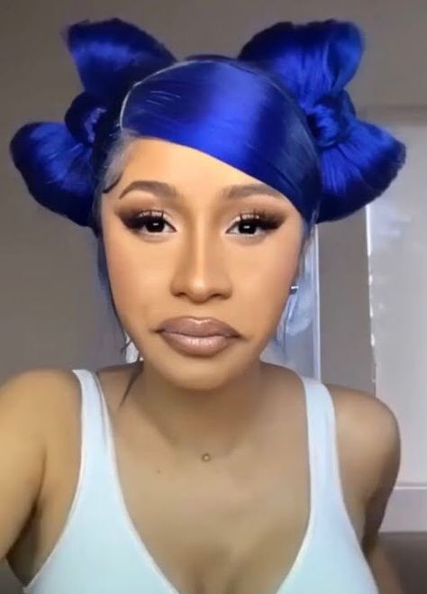 Cardi b hairstyles are one of the most talking points of her styling appearances. As she is a top celebrity face of the Hollywood industry, she made her positive impressions with some appealing styles and outfits. Fans follow her different types of hairstyles. Let’s talk about some of her lovely hairstyles now.     What Is the … 12 Best Cardi b Hairstyles Over the Years Read More » Cardi B Blue Hair, Cardi B Bun Hairstyle, Two Bow Buns Hairstyle, Cardi B Wig Hairstyles, Cardi B Bow Hairstyle, Cardi B Makeup Looks, Cardi B Wigs, Bow Buns Hairstyle, Wig In A Bun