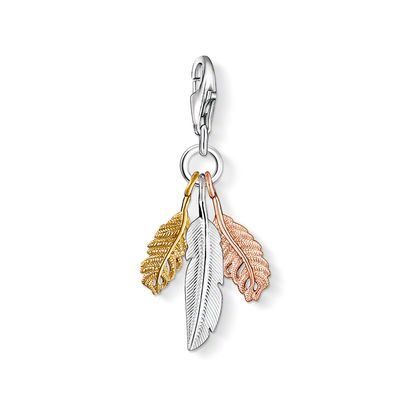 Charm Feathers – Charms – Charm Club – THOMAS SABO German Jewelry, Thomas Sabo Charms, Silver Feather, Feather Pendant, Feather Charms, Cute Keychain, Thomas Sabo, Jewelry Branding, Charm Pendant