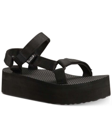 Teva Women's Flatform Universal Sandals & Reviews - Sandals - Shoes - Macy's Teva Flatform Sandals, Teva Flatform, Designer Luggage, Vegan Sandals, United By Blue, Flatform Sandals, Eco Friendly Design, And Just Like That, Plus Size Shopping