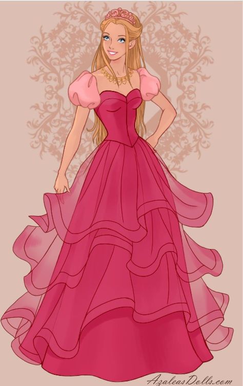 "Enjoy the life"♥️ Princess Dress Drawing, Disney Gown, Barbie And The Three Musketeers, Vestidos Anime, Wedding Dress Design, Goddess Outfit, Barbie Drawing, Flowery Dresses, Fashion Illustrations Techniques