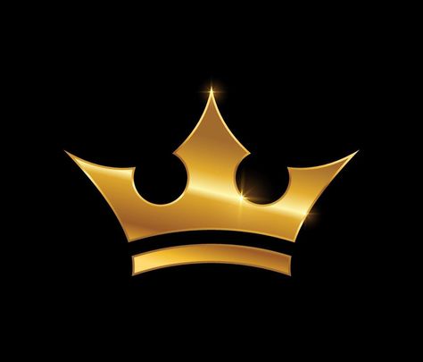 Crown On Fire, Png Background Black, Crown Logo Png, Golden Crown Png, Crown Logo Design Ideas, Golden Crown Logo, King Crown Logo, Gold Crown Logo, Golden Logo Design