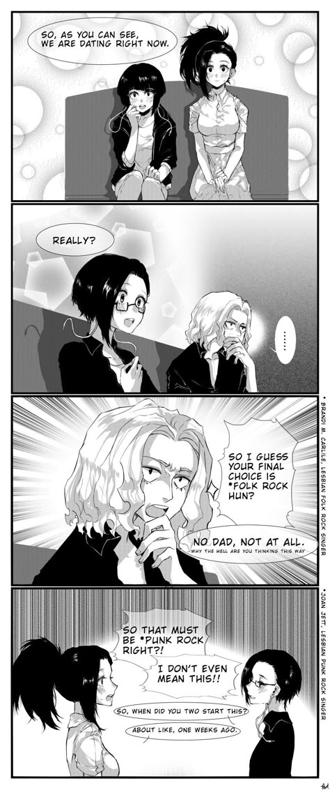 Momojiro Comic: Coming Out to the Parents, Art by @Yuko_ec on Twitter, Jiro Kyoka, Kyoka Jiro, Yaoyorozu Momo, Momo Yaoyorozu, Momo x Jiro, Momojiro Yuri Comic Kyoka Jirou, Yuri Comics, Yandere Manga, My Hero Academia 2, My Hero Academia Shouto, Yuri Anime, My Hero Academia Memes, Boku No Hero Academia Funny, Anime Girlxgirl