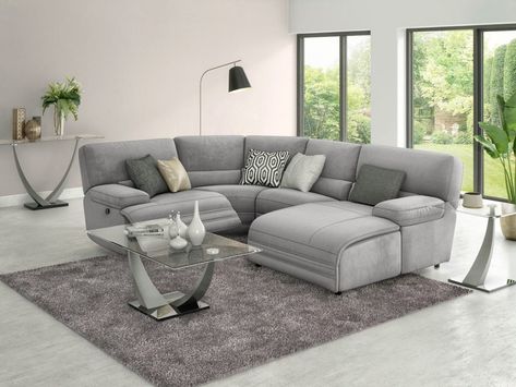 Recliner corner sofa