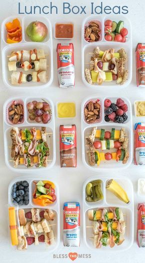 6 easy "Sandwich-on-a-Stick" Lunch Box Ideas are perfect to take to school or work and are a fun twist on all of your favorite classic sandwiches. #schoollunch #lunch #kidslunch #backtoschool #blessthismessplease Simple Meals For Work Lunch Ideas, Park Snacks Ideas, School Lunch Wraps, September Organization, School Lunch Ideas For High Schoolers, Classic Sandwiches, Lunch Ideas For School, Resep Sandwich, Easy Sandwich