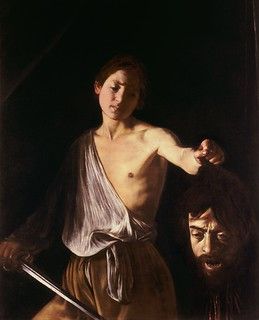 Caravaggio (1610) - David con la cabeza de Goliat | Michelangelo Merisi da Caravaggio | Flickr Caravaggio Paintings, Lucian Freud, Lorenzo Bernini, Istoria Artei, Odilon Redon, Jan Van Eyck, Baroque Painting, David And Goliath, Baroque Art