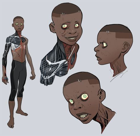 Black Comics, Black Cartoon Characters, Cyberpunk Character, Black Characters, Black Anime Characters, Black Cartoon, Black Art Pictures, Superhero Design, Cyberpunk Art