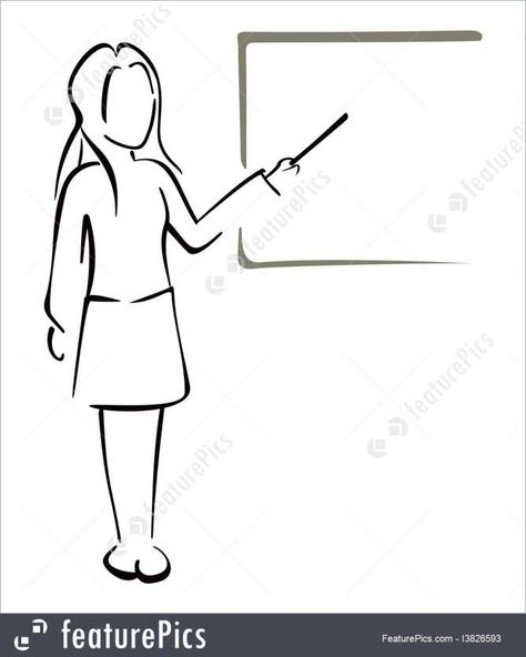 12 Drawings Of Teachers Check more at https://drawingwow.com/12-drawings-of-teachers/ Teacher Sketch, Teacher Drawing, Side View Drawing, Teacher Career, Kindergarten Decorations, Scratch Book, Sketch Images, Teaching Drawing, Animal Rabbit