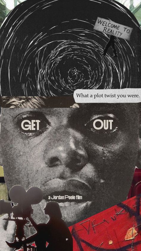 Horror Collage Aesthetic, Horror Movie Aesthetic Wallpaper Iphone Collage, Horror Collage Art, Horror Movie Lockscreen, Jordan Peele Aesthetic, Horror Lockscreen Aesthetic, Movie Collage Aesthetic, Horror Lockscreen, Horror Movie Collage