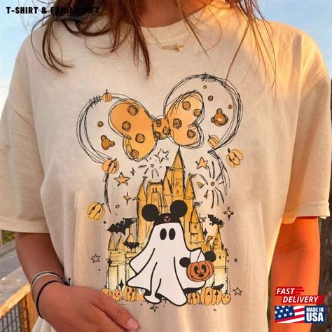 Magic Kingdom Halloween Shirt Disney Watercolor Castle Mickey Ghost Sweatshirt Unisex Check more at https://tshirtfamilygift.com/product/magic-kingdom-halloween-shirt-disney-watercolor-castle-mickey-ghost-sweatshirt-unisex/ Disney Halloween Shirt Ideas, Magic Kingdom Halloween, Ghost Watercolor, Disney Parks Outfits, Mickey Ghost, Watercolor Castle, Disney Watercolor, Halloween Travel, Disney Halloween Shirts