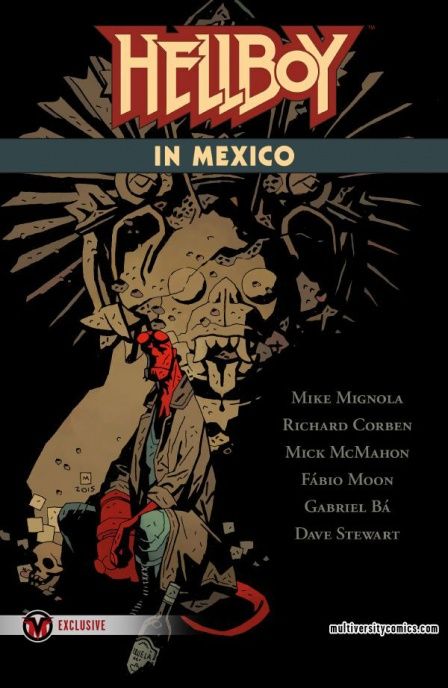 “Hellboy in Mexico” Collection Coming April 2016 [Exclusive] | Multiversity Comics Hellboy Comic, Darkhorse Comics, Mike Mignola Art, Dave Stewart, Mike Mignola, Bruce Timm, Bd Comics, Variant Covers, Art Africain