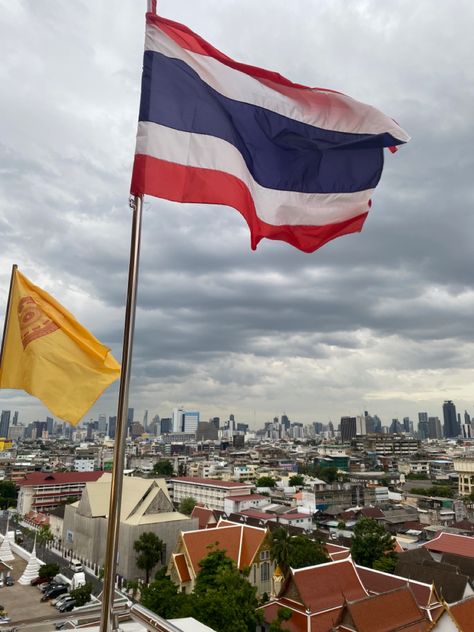 Thai Flag Aesthetic, Thailand Aesthetic City, Hatyai Thailand Aesthetic, Thailand Flag Aesthetic, Thailand Travel Aesthetic Bangkok, Thai Culture Aesthetic, Thailand Bangkok Aesthetic, Thailand Scenery, Phuket Thailand Aesthetic