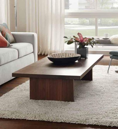 Wooden Coffee Table Designs, Centre Table Living Room, Ruang Tv, Center Table Living Room, Coffee Table Furniture, Living Room Styles, Room Styles, Centre Table, Metal Coffee Table