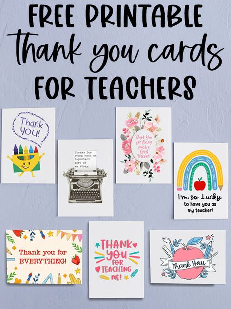 End Of Year Teacher Thank You, Printable Cards For Teachers, Teachers Day Card Template Printable, Teachers Day Card Printables Free, Teacher Thank You Printable, Printable Teachers Day Card, Happy Teachers Day Ideas, Printable Thank You Cards For Teachers, Teacher Day Gifts Ideas Schools