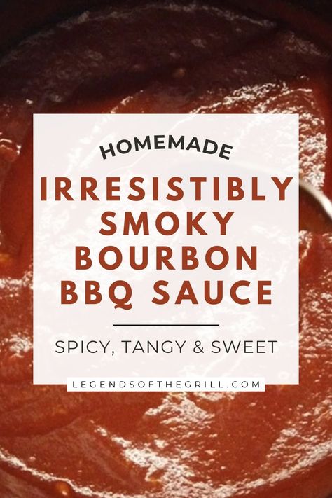 🍖🥃 Discover the irresistible flavor of smoky bourbon BBQ sauce. Perfect for grilling enthusiasts and flavor seekers alike! #BBQSauce #BourbonFlavor #GrillingIdeas Click to our site to get the recipe or click save to keep it for later.