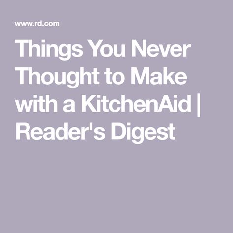 Things You Never Thought to Make with a KitchenAid | Reader's Digest Kitchenaid Recipes, Beer Pulled Pork, Kitchen Aid Recipes, Mixer Recipes, How To Make Meatballs, Small Cottage Kitchen, How To Make Guacamole, White Makeup, Easy Mexican