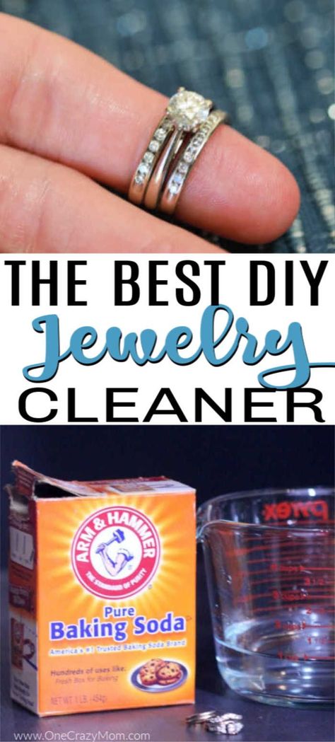 Diy Jewelry Cleaner, Ring Cleaner, Homemade Jewelry Cleaner, Jewelry Cleaner Diy, Clean Rings, How To Clean Gold, Tons Of Money, Clean Gold Jewelry, How To Clean Silver