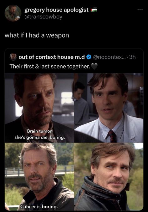 hilson house md Hilson House Md, House Md Behind The Scenes, House Md Tattoo, Hilson Md, Hilson Fanart, House Md Fanart, Dr House Funny, House X Wilson, Wilson And House