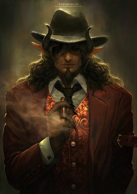 Illustration Design Graphique, Arte Steampunk, Heroic Fantasy, World Of Darkness, Male Character, Fantasy Races, Dungeons And Dragons Characters, Dnd Art, Modern Fantasy