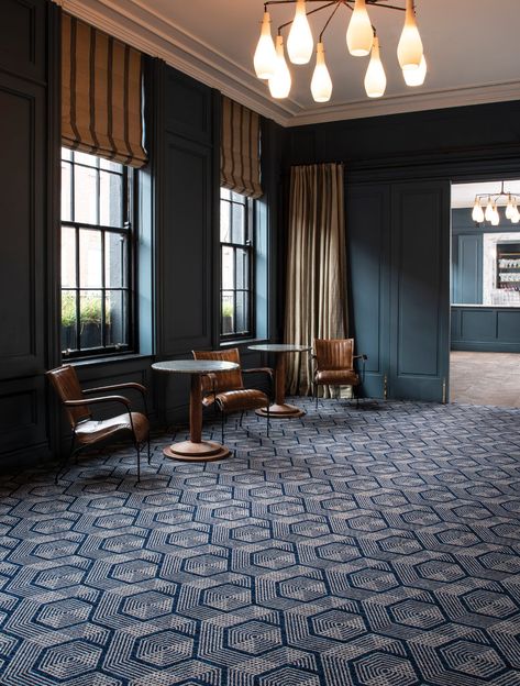 Vescent - Ulster Carpets Teal Carpet, Gentleman's Club, Hotel Ideas, Carpet Designs, Hotel Carpet, Contemporary Carpet, Hospitality Industry, Contemporary Designs, Carpet Design