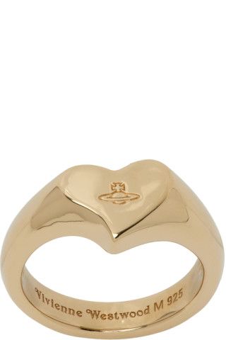 Gold Marybelle Ring by Vivienne Westwood on Sale Engagement Rings Vivienne Westwood, Vienna Westwood Jewelry, Vivienne Westwood Ring Gold, Vivienne Westwood Gold Jewellery, 80s Rings, Vivienne Westwood Watch, Gold Vivienne Westwood, Vivienne Westwood Ring, Vivienne Westwood Jewelry