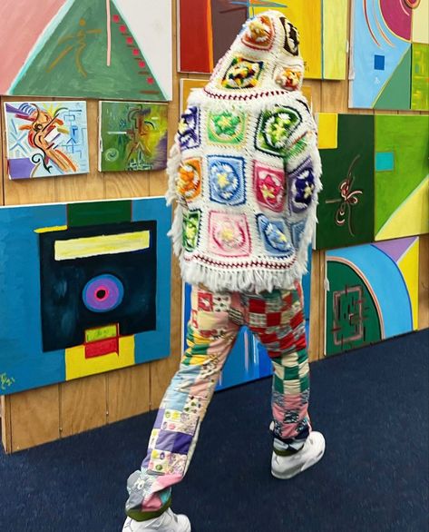 Nigel Xavier, Avant Garde Street Style, Patchwork Aesthetic, Next In Fashion, Diy Fashion Projects, 20k Followers, Girl Trends, Fashion Tv, Textiles Fashion