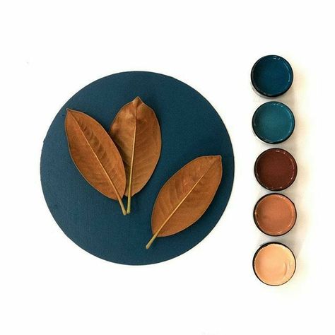 Blue Color Wheel, Copper Colour Scheme, Teal Color Palette, Midnight Blue Color, Color Schemes Colour Palettes, Bohol, Color Palette Design, Decor Minimalist, Paint Colors For Home