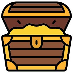 Treasure Chest Drawing, Pirate Treasure Chest, Icon Download, Artist Paint, Treasure Boxes, Animated Icons, More Icon, Treasure Chest, What Can I Do