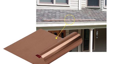 Rain Diverter Ideas, House Without Gutters, Gutter Alternatives, House Gutters, Rain Diverter, Gutter Drainage, Leaking Basement, Diy Gutters, Chimney Repair