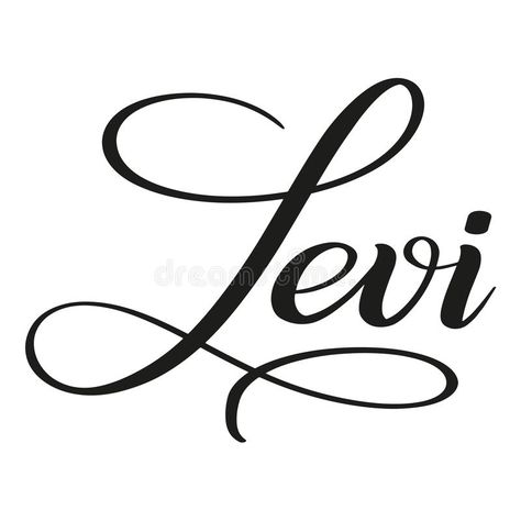 Levi. Black isolated script. Vector. Calligraphic spelling of the name for greet #Sponsored , #Sponsored, #ad, #Black, #script, #spelling, #isolated Levi Tattoo Name, Levi Name Tattoo, Levi Name, Levi Tattoo, Preppy Names, Kombinasi Font, Best Fonts For Logos, Tattoo Name Fonts, Invitation Business