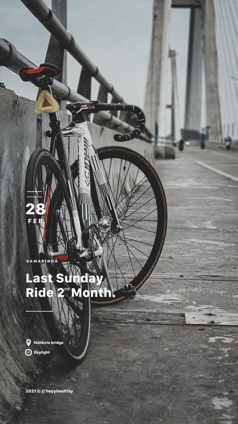 Cycling Instagram Story, Bike Typography, Road Cycling Photography, Instagram Story App, Instagram Design Creative, Creative Typography Design, Urban Bicycle, Cycling Photography, Travel Picture Ideas