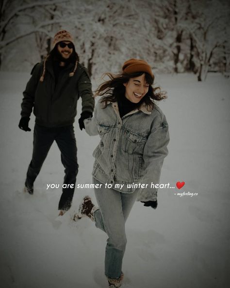 You are summer to my winter heart ❤️ You Are Summer To My Winter Heart, Winter Couple Quotes, Winter Couple Captions, Love Wallpaper For Mobile, Winter Heart, Marry Me Quotes, Insta Bio Quotes, Graffiti Quotes, Purple Quotes