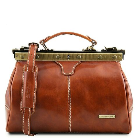 Tuscany Leather MICHELANGELO Doctor Gladstone Leather Bag | eBay Gladstone Bag, Over 60 Fashion, 60 Fashion, Chic Handbags, Leather Bags, Women's Bags, Handbags On Sale, Tuscany, Designer Handbags