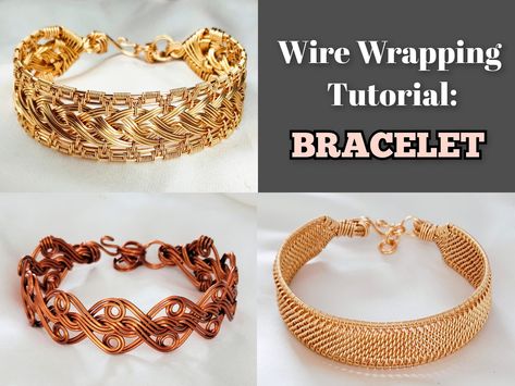 Wire Wrapping Tutorial: Bracelet. Each tutorial is packed with detailed steps, clear patterns, and accompanied by high-quality images to guide you through the process. Check out the tutorials here: •Milanese Style Bracele ($7): Ko-Fi: https://ko-fi.com/s/3ecf933edb Payhip: https://payhip.com/b/lp5LA •Celtic Braid Bracelet ($7): Ko-Fi: https://ko-fi.com/s/24711bcfab Payhip: https://payhip.com/b/tGDO7 •Celtic Braid #2 Bracelet Ko-Fi: https://ko-fi.com/s/83f43b44b3 Payhip: https://payhip.com... Milanese Style, Wire Bracelet Tutorial, Celtic Braid, Craft Hobbies, Braid Bracelet, Wire Jewelry Earrings, Wrapping Tutorial, Wire Wrapping Tutorial, Tiaras Jewellery