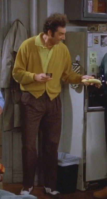 Kramer Seinfeld Outfits, Seinfeld Fashion Style, Kramer Outfits, Seinfeld Outfits, Kramer Fashion Seinfeld, Seinfeld Clothes, Kramer Seinfeld, Modern Seinfeld, Masc Style