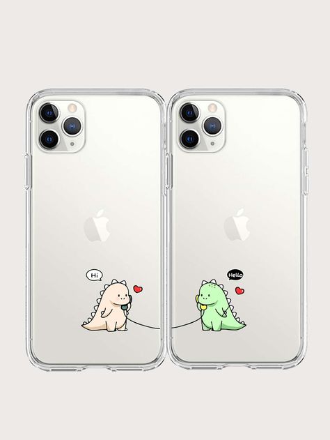 Phone Case Painting Best Friends, Cute Phone Case Drawing Ideas, Phone Case For Best Friends, Phone Cases For Friends, Phone Case Ideas For Couples, Bestie Phone Case Ideas, Best Friend Covers Phone Cases, Phone Case For Couple, Matching Phone Cases For Best Friends