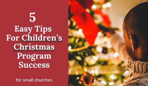 If you're looking for a better way to produce a Christmas Program in your small church children's ministry, here are 5 easy tips for success! Children’s Church Christmas Program, Christmas Programs For Small Churches, Church Christmas Program Ideas, Christmas Program Ideas, Nativity Ideas, Sign Language For Kids, Christmas Service, Kids Singing, Christmas Program