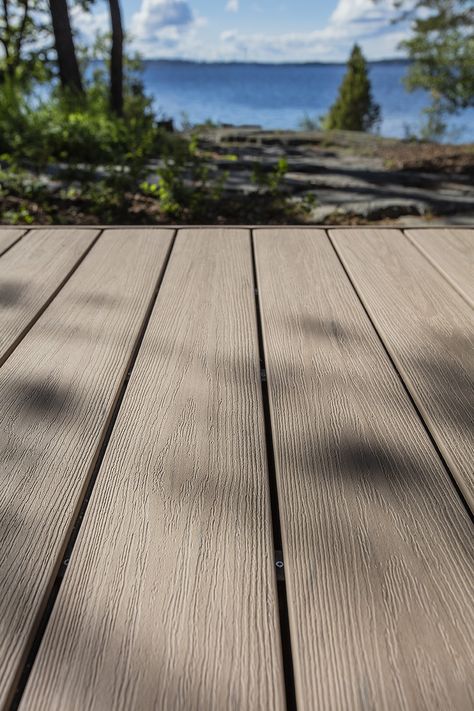 Terrace Wooden Floor, Wpc Decking Terrace, Faux Wood Decking, Wood Deck Texture, Deck Texture, Dream Terrace, Terrace Flooring, Outdoor Wood Decking, Wood Terrace