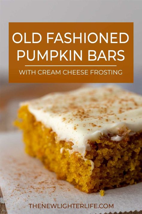 Pumpkin Cream Cheese Bars, Pumpkin Cookies With Cream Cheese, Easy Pumpkin Bars, Pumpkin Bars With Cream Cheese, Pumpkin Pie Bars Recipe, Canned Pumpkin Recipes, Bars With Cream Cheese Frosting, Pie Bars Recipe, Bars With Cream Cheese