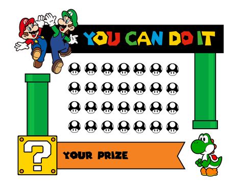 Good Behavior Chart, Behavior Chart, Good Behavior, Mario Luigi, Behaviour Chart, Game Themes, Mario And Luigi, Teaching Music, Each Day