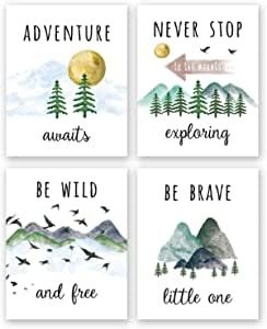 Adventure Nursery Decor, Adventure Quote, Adventure Wall Art, Travel Theme Nursery, Adventure Nursery, Office Nursery, Adventure Theme, Motivational Wall Decor, Nature Art Prints