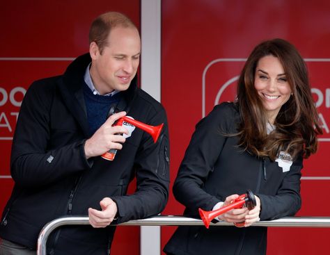 Funny Kate Middleton Pictures 2017 | POPSUGAR Celebrity Kate Middleton Birthday, William And Catherine, William E Kate, Prins William, Kate Middleton Pictures, Princesa Kate Middleton, Principe William, Prinz William, London Marathon