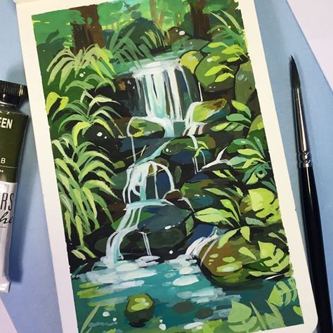 Little nature study in gouache (swipe to see the reference picture) It felt really nice to just sit down and create something I wasn't used to, and without feeling a pressure of having to make something pretty and worthy of posting... I am so thankful for all the support I receive here on Insta, but one I guess you could say negative aspect of me being here is that I tend to draw things I know will get better received and invoke a bigger reaction. I do love all the things I draw and I have ... Gouache Illustrations, Posca Art, Gouache Art, Soyut Sanat Tabloları, Arte Inspo, Arte Sketchbook, Nature Art Painting, Nature Study, Amazing Art Painting