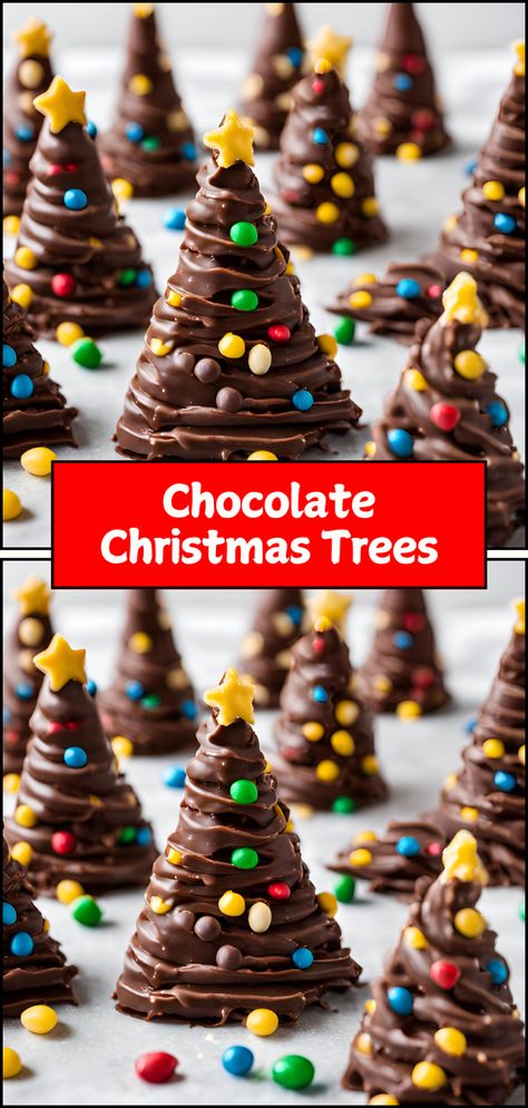 Celebrate the holidays with these delicious Chocolate Peanut Butter Christmas Trees! This fun and easy recipe combines creamy peanut butter and chocolate in a festive tree shape, perfect for Christmas parties, gifts, or just a sweet seasonal treat. These no-bake delights are sure to be a hit with family and friends. Pin this recipe for a holiday treat that’s as fun to make as it is to eat! 🎄🍫🥜  #ChocolatePeanutButter #ChristmasTreats #HolidayBaking #NoBakeDesserts #FestiveRecipes Chocolate Peanut Butter Christmas Trees, Peanut Butter Christmas Trees, Mmm Cookies, Christmas Tree Food, Peanut Butter And Chocolate, Seasonal Treats, Christmas Chocolate, Cooking Class, Christmas Parties