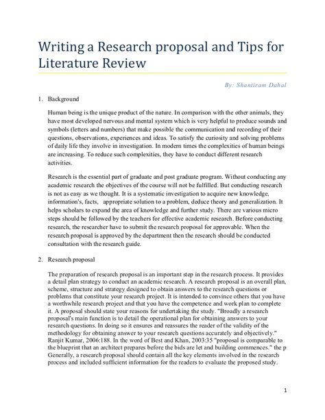 research-proposal-tips-for-writing-literature-review by Elisha Bhandari via Slideshare Proposal Tips, Dissertation Proposal, Research Proposal Example, Proposal Sample, Writing A Research Proposal, Grant Proposal, Proposal Example, Tips For Writing, Literature Review